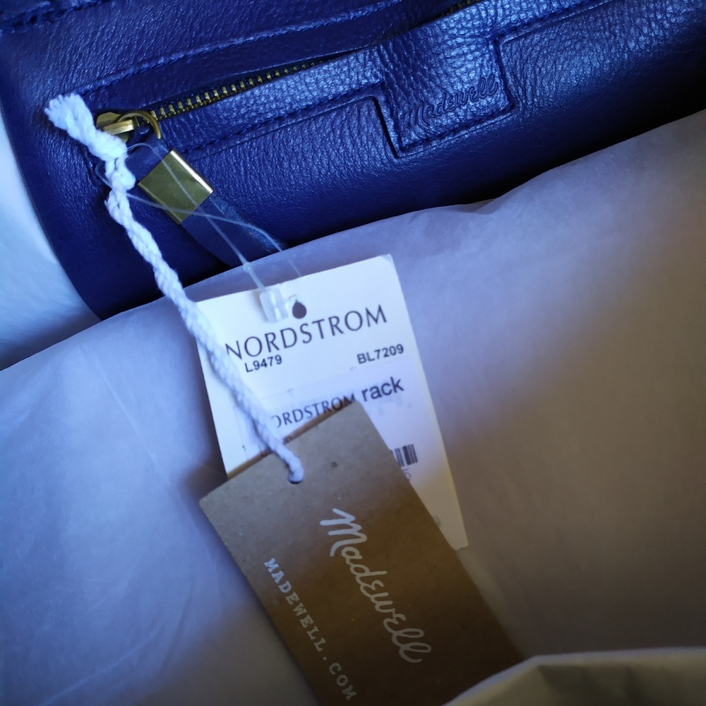 Madewell Suede Stripe Transport Leather Tote
NWT - Picture 8 of 9